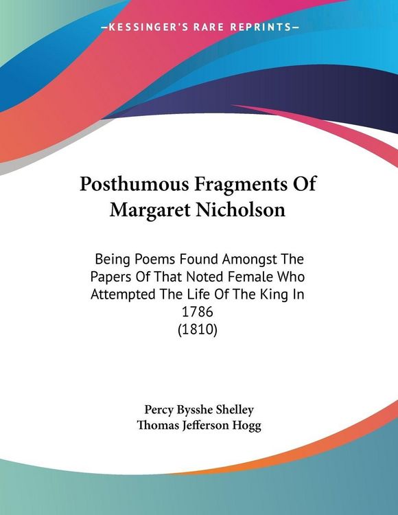 Produktbild: Posthumous Fragments Of Margaret Nicholson