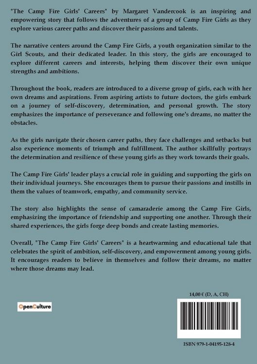 Produktbild: The Camp Fire Girl's Careers