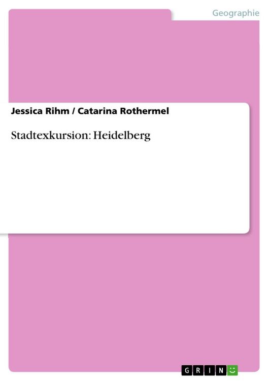 Produktbild: Stadtexkursion: Heidelberg