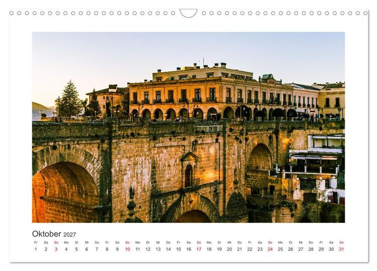 Produktbild: Pen&iacute;nsula Ib&eacute;rica (Wandkalender 2027 DIN A3 quer), CALVENDO Monatskalender