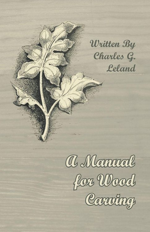 Produktbild: A Manual for Wood Carving