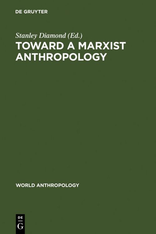 Produktbild: Toward a Marxist Anthropology