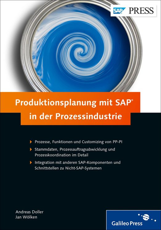 Produktbild: Produktionsplanung mit SAP in der Prozessindustrie