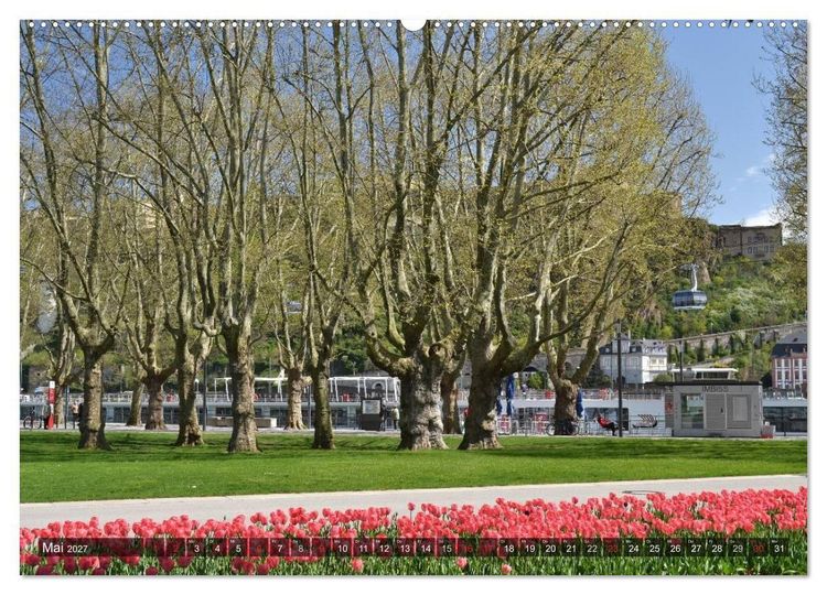 Produktbild: Koblenz Die Stadt am Deutschen Eck (Wandkalender 2027 DIN A2 quer), CALVENDO Monatskalender
