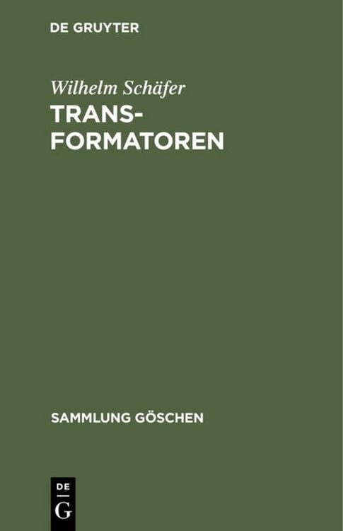 Produktbild: Transformatoren