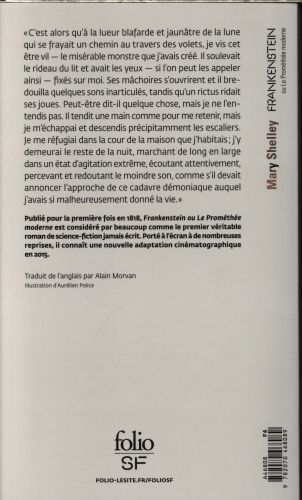 Produktbild: Frankenstein ou Le Prom&eacute;th&eacute;e moderne