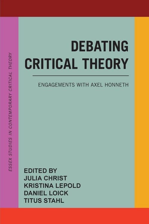 Produktbild: Debating Critical Theory