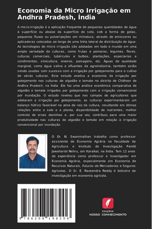 Produktbild: Economia da Micro Irriga&ccedil;&atilde;o em Andhra Pradesh, &Iacute;ndia