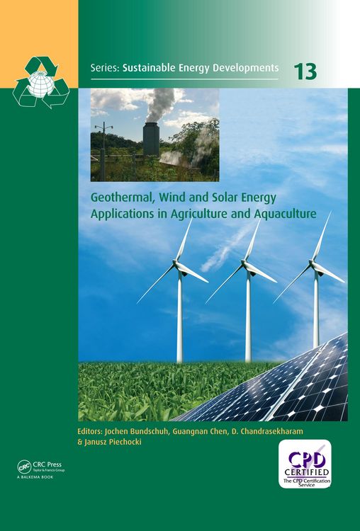 Produktbild: Geothermal, Wind and Solar Energy Applications in Agriculture and Aquaculture