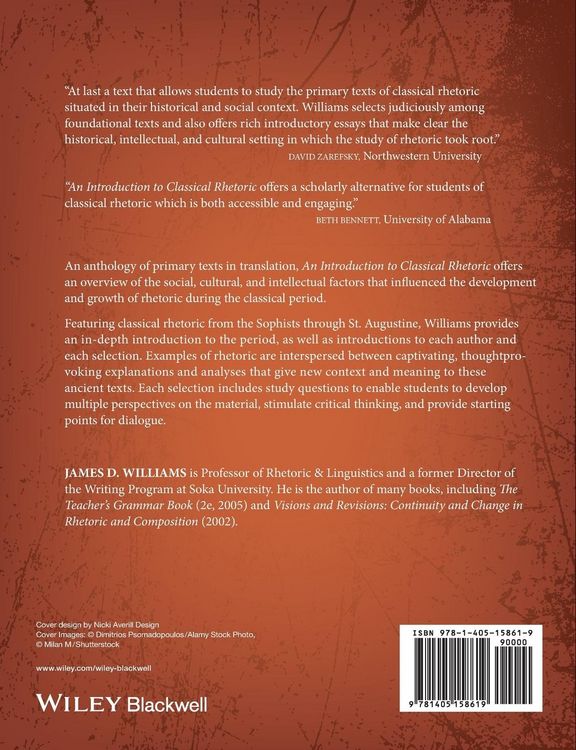 Produktbild: An Introduction to Classical Rhetoric