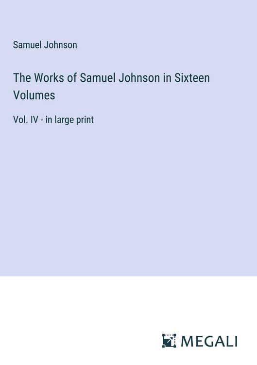 Produktbild: The Works of Samuel Johnson in Sixteen Volumes
