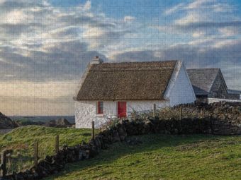 Produktbild: CALVENDO Puzzle Fischerhaus, Co. Galway | 1000 Teile Lege-Gr&ouml;&szlig;e 64x48cm Foto-Puzzle f&uuml;r gl&uuml;ckliche Stunden