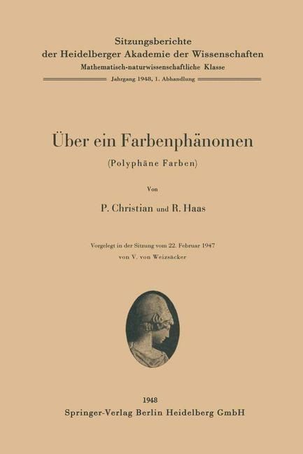 Produktbild: &Uuml;ber ein Farbenph&auml;nomen