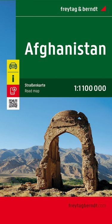 Produktbild: Afghanistan, Straßenkarte  1:1.100.000, freytag & berndt