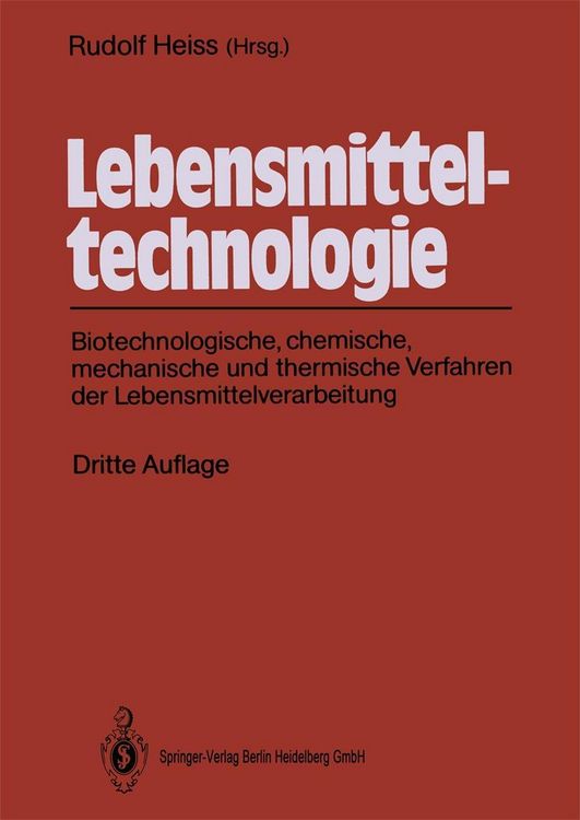 Produktbild: Lebensmitteltechnologie