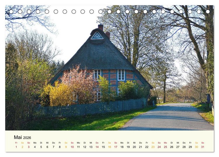 Produktbild: Bremen-Blockland (Tischkalender 2026 DIN A5 quer), CALVENDO Monatskalender