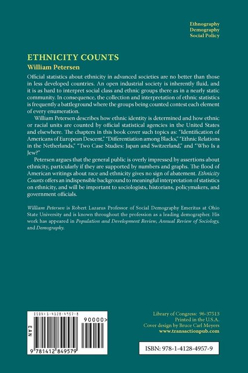 Produktbild: Ethnicity Counts