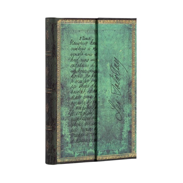 Produktbild: Hardcover Notizbuch Tolstoi, Brief f&uuml;r den Frieden, Mini, Liniert