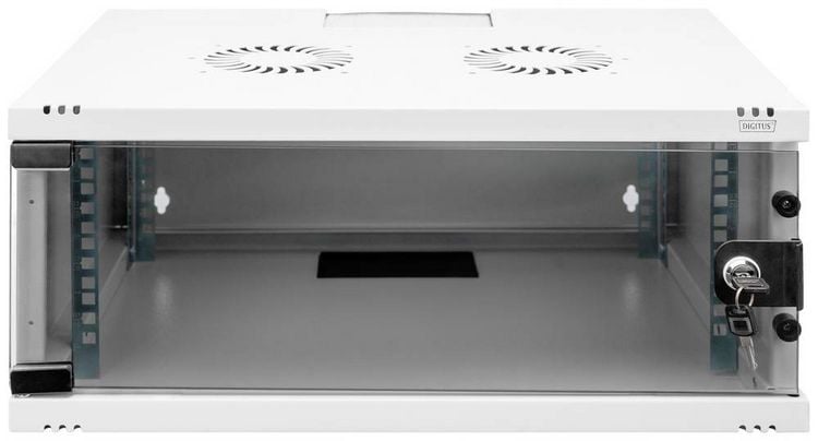 Produktbild: Digitus DN-38010 19 Zoll Wandgeh&auml;use (B x H x T) 540 x 241 x 400 mm 4 HE Lichtgrau (RAL 7035), Grau, Grau (Metallgeh&auml;use), Hellgrau, Lichtgrau