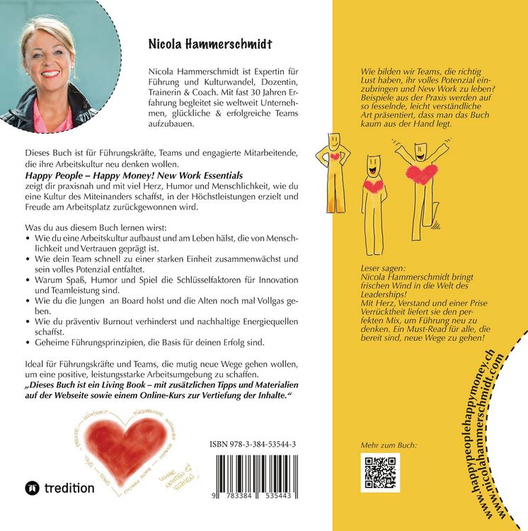 Produktbild: New Work Essentials - mit Herz, Humor und Menschlichkeit - 11 F&uuml;hrungshacks f&uuml;r ein gemeinsames Miteinander im Team - Teamf&uuml;hrung leicht gemacht!