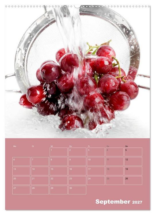 Produktbild: Buntes f&uuml;r die K&uuml;che (Wandkalender 2027 DIN A2 hoch), CALVENDO Monatskalender