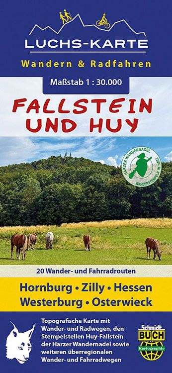 Produktbild: Luchskarte Fallstein und Huy