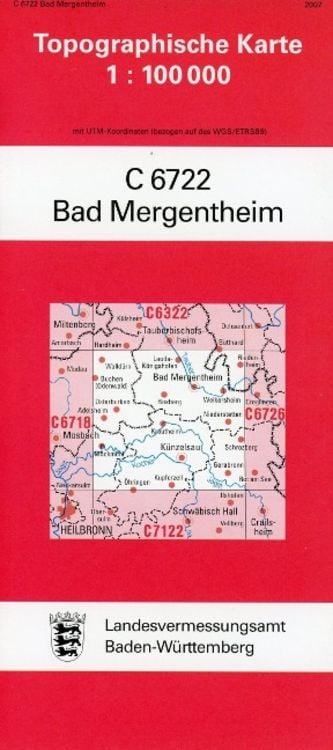 Produktbild: Bad Mergentheim 1 : 100 000