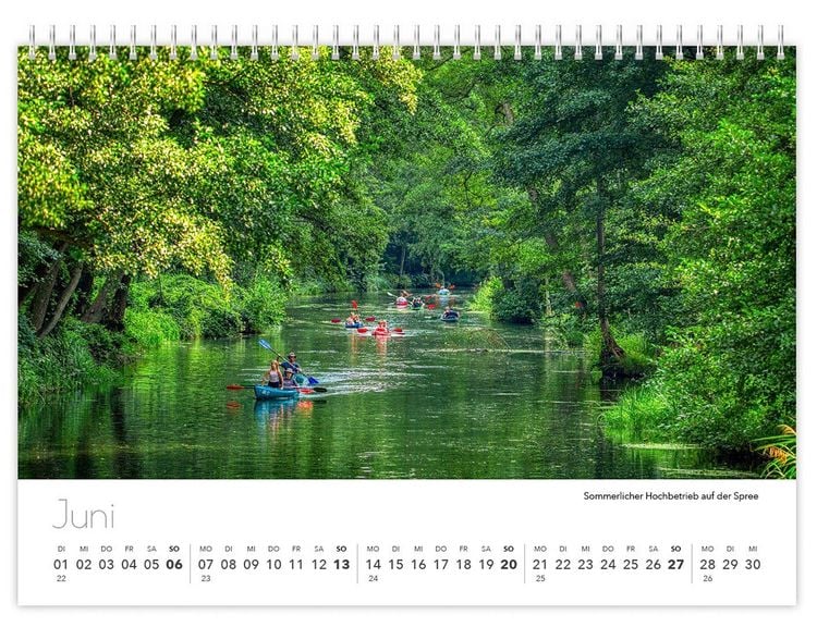 Produktbild: Kalender Spreewald kompakt - Peter Becker 2027