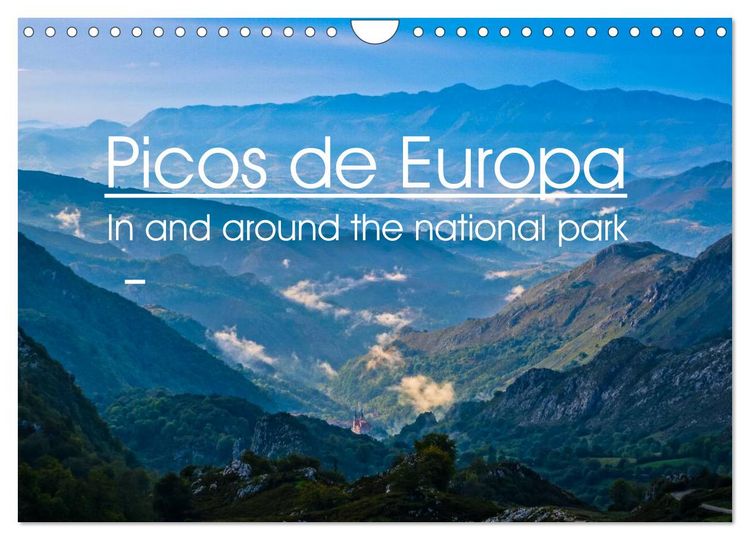 Produktbild: Picos de Europa - In and around the national park (Wall Calendar 2026 DIN A4 landscape), CALVENDO 12 Month Wall Calendar