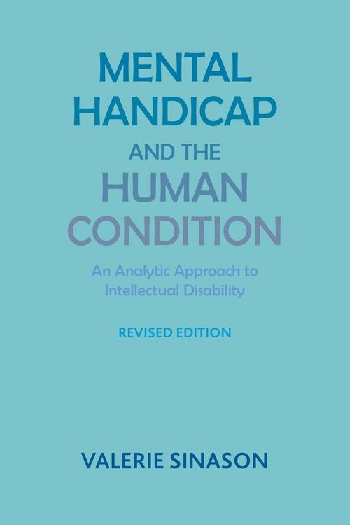 Produktbild: Mental Handicap and the Human Condition