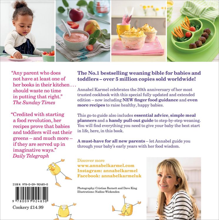 Produktbild: Annabel Karmel's New Complete Baby & Toddler Meal Planner