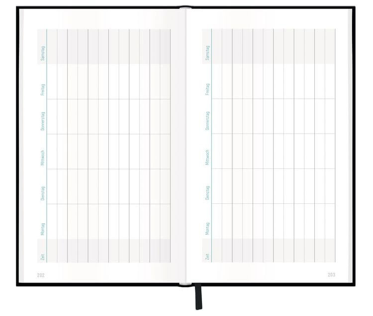 Produktbild: H&auml;fft-Timer slim - Jugendkalender 26/27