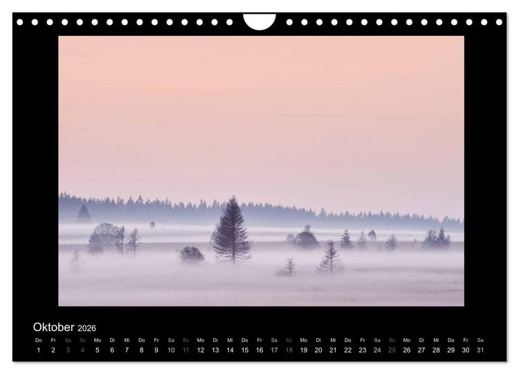 Produktbild: Hohes Venn und Ardennen (Wandkalender 2026 DIN A4 quer), CALVENDO Monatskalender