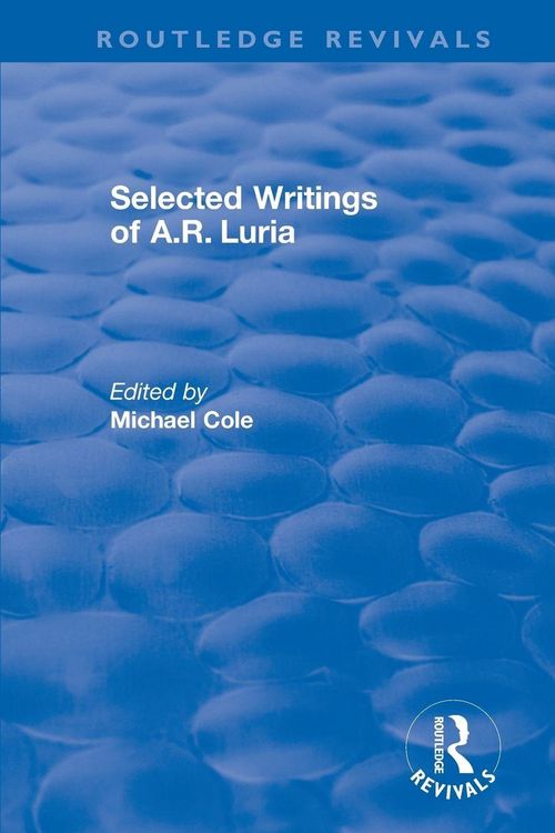 Produktbild: Selected Writings of A.R. Luria