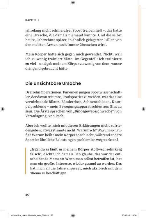 Produktbild: Die Mikron&auml;hrstoffrevolution.