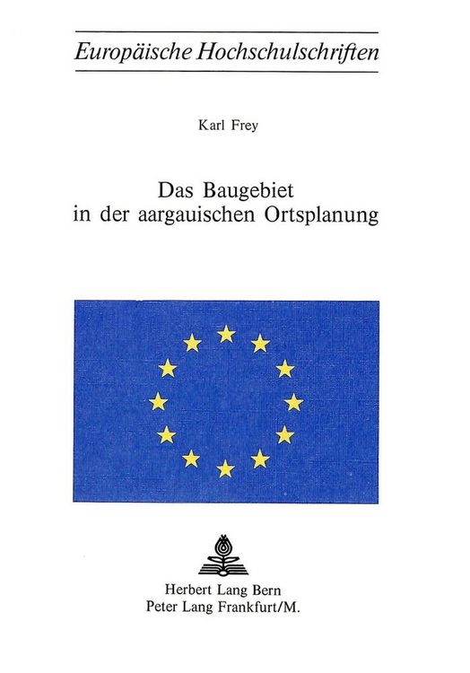 Produktbild: Das Baugebiet in der aargauischen Ortsplanung