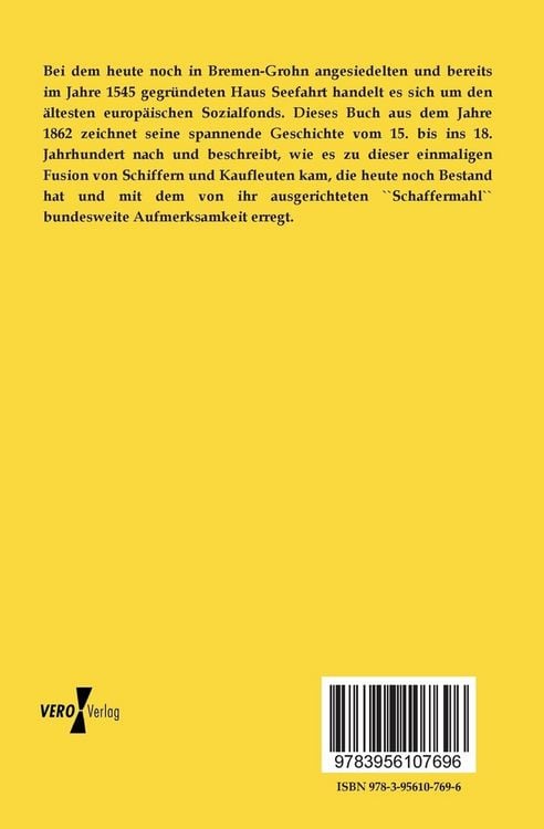 Produktbild: Das Haus Seefahrt in Bremen