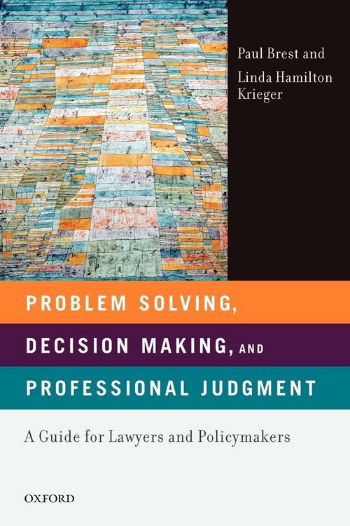 Produktbild: Problem Solving, Decision Making, and Professional Judgment