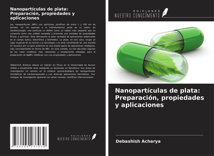 Produktbild: Nanopart&iacute;culas de plata: Preparaci&oacute;n, propiedades y aplicaciones