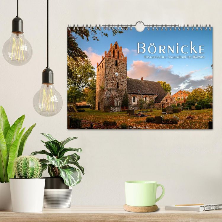 Produktbild: B&ouml;rnicke - Historisches Angerdorf im Barnim (Wandkalender 2026 DIN A4 quer), CALVENDO Monatskalender