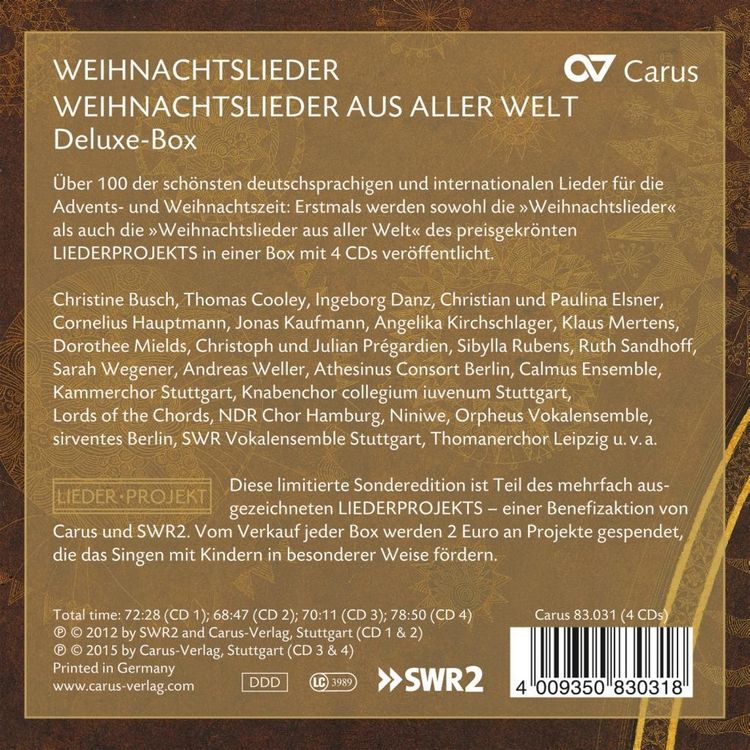 Produktbild: Kaufmann/Mertens/Busch/Mields/Pr'gardien/Athesinus: Weihnach