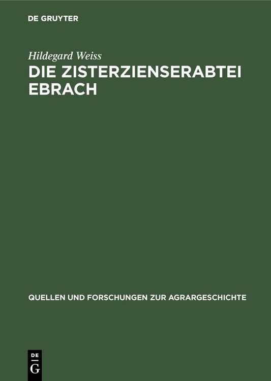 Produktbild: Die Zisterzienserabtei Ebrach