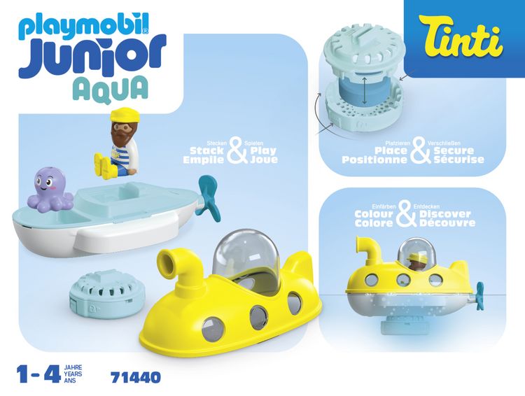 Produktbild: 71440 JUNIOR & Tinti: Buntes U-Boot