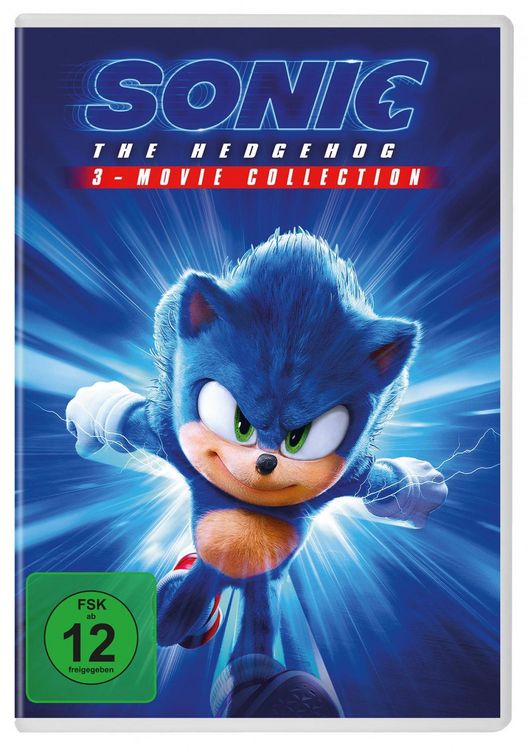 Produktbild: Sonic the Hedgehog - 3-Movie Collection [3 DVDs]
