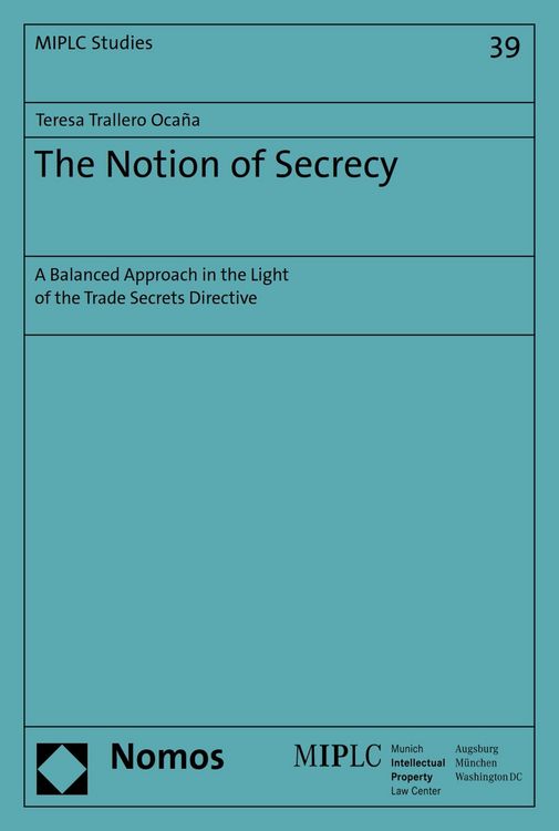 Produktbild: The Notion of Secrecy