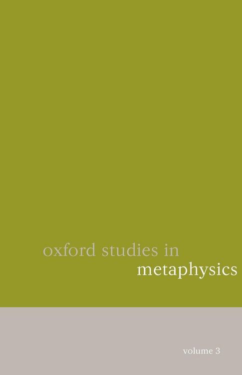 Produktbild: Oxford Studies in Metaphysics, Volume 3