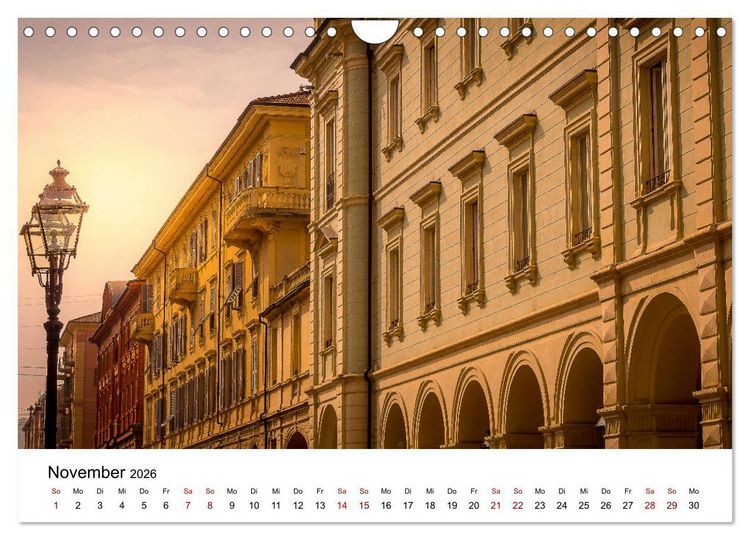 Produktbild: Piemont und Turin (Wandkalender 2026 DIN A4 quer), CALVENDO Monatskalender