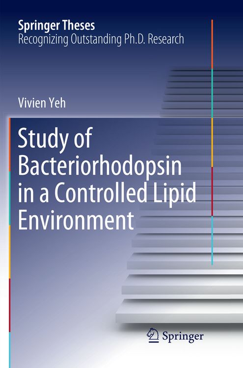 Produktbild: Study of Bacteriorhodopsin in a Controlled Lipid Environment