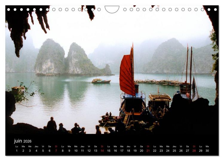 Produktbild: Vi&ecirc;t-Nam (Calendrier mural 2026 DIN A4 vertical), CALVENDO calendrier mensuel