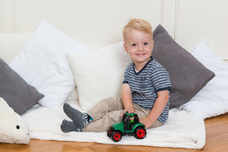 Produktbild: Truckies Traktor, Schaukarton